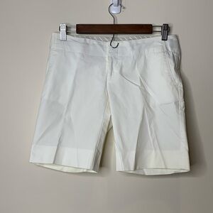 Gap | White Stretch Cotton Blend Chino Pocket Shorts 1 Petite